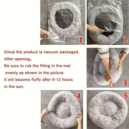 Cama Nido de Felpa para Perros y Gatos | Pelusapet